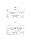 Front window shield for vehicle diagram and image