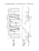 Cargo container with peripheral wall structure reinforced by side post assemblies diagram and image