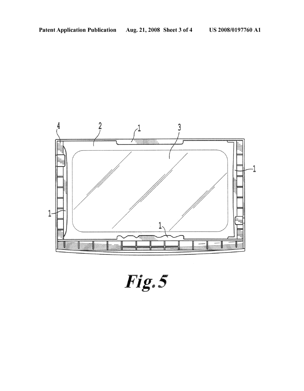 SHELF FOR SUPPORTING ARTICLES, PARTICULARLY IN REFRIGERATED INSTALLATIONS - diagram, schematic, and image 04