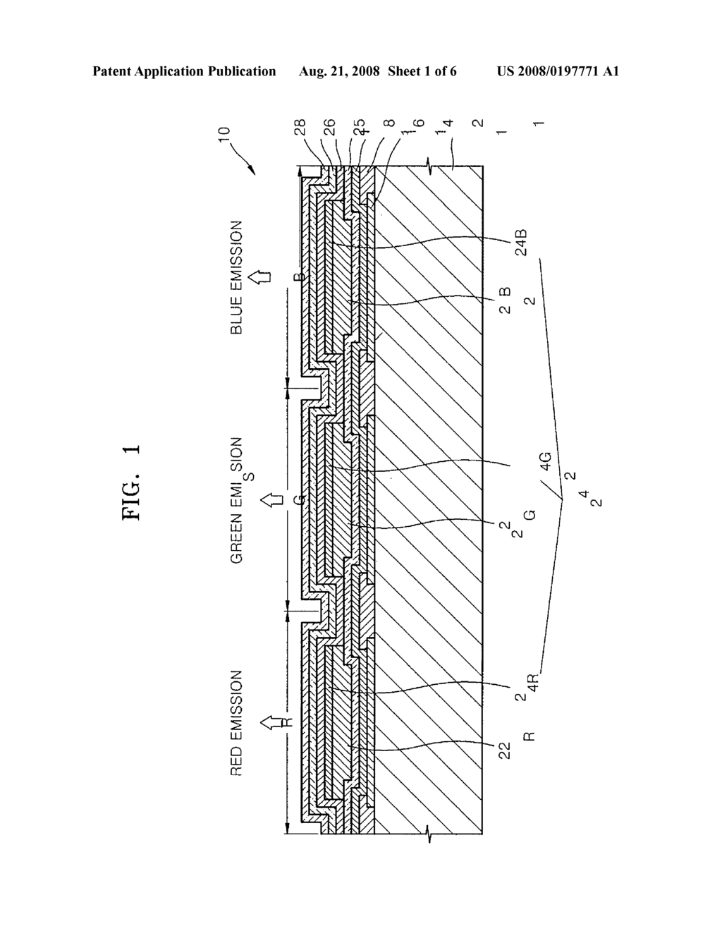 ORGANIC LIGHT EMITTING DEVICE, METHOD OF MANUFACTURING THE SAME, AND METHOD OF FORMING ORGANIC LAYER - diagram, schematic, and image 02