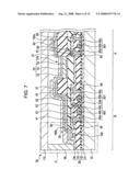 LIGHT EMITTING DEVICE AND ELECTRONIC APPARATUS diagram and image