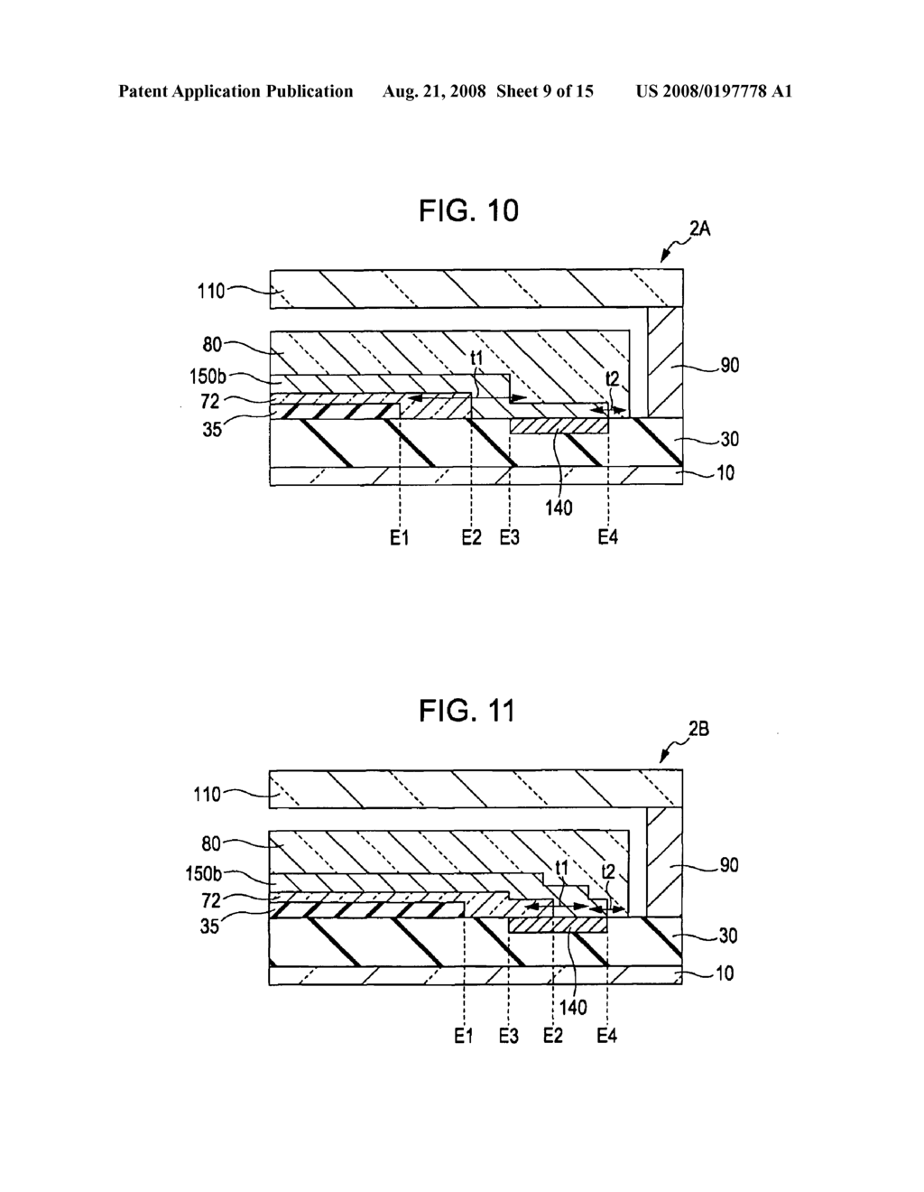 LIGHT EMITTING DEVICE AND ELECTRONIC APPARATUS - diagram, schematic, and image 10