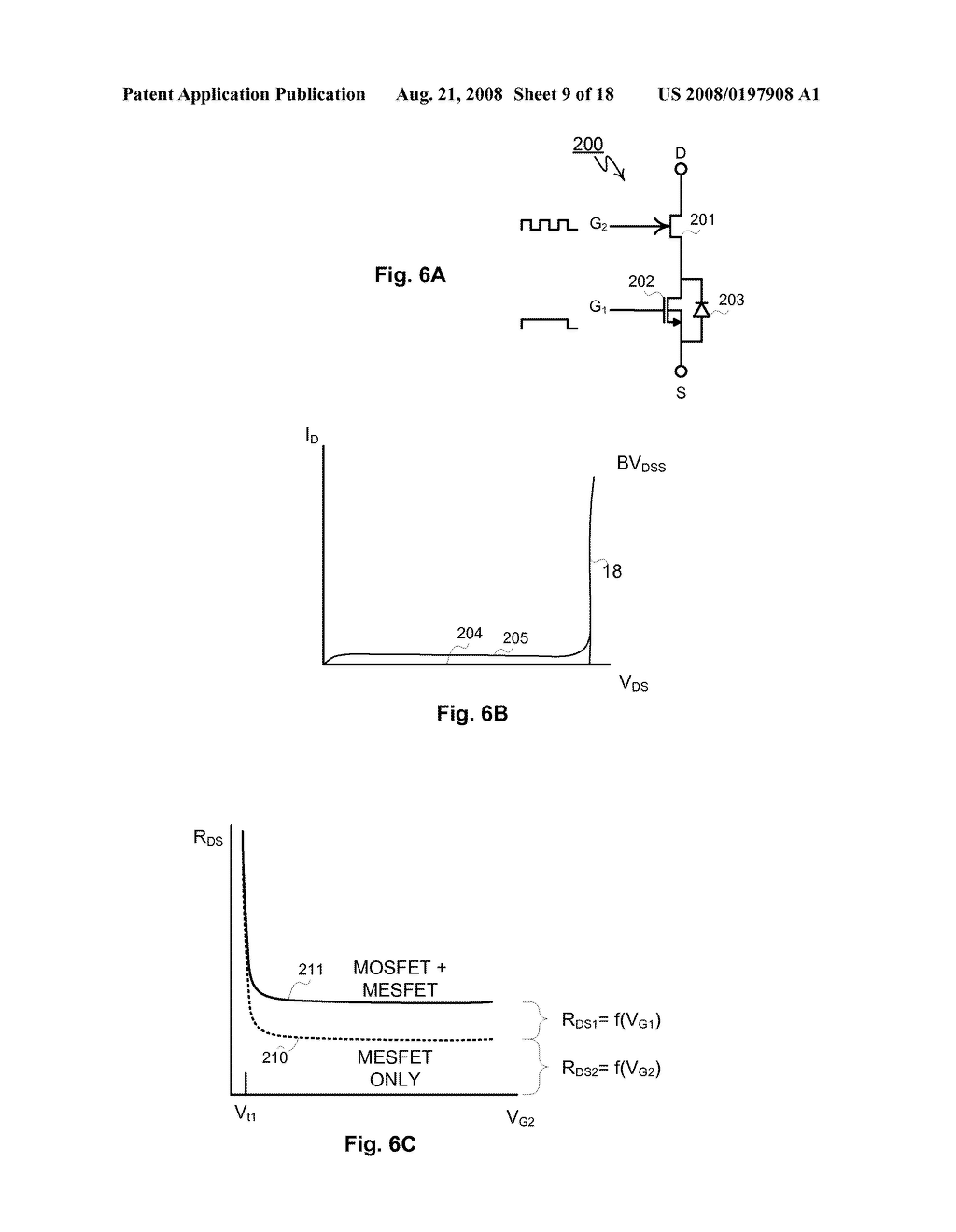 Cascode Power Switch for use in a High-Frequency Power MESFET Buck Switching Power Supply - diagram, schematic, and image 10