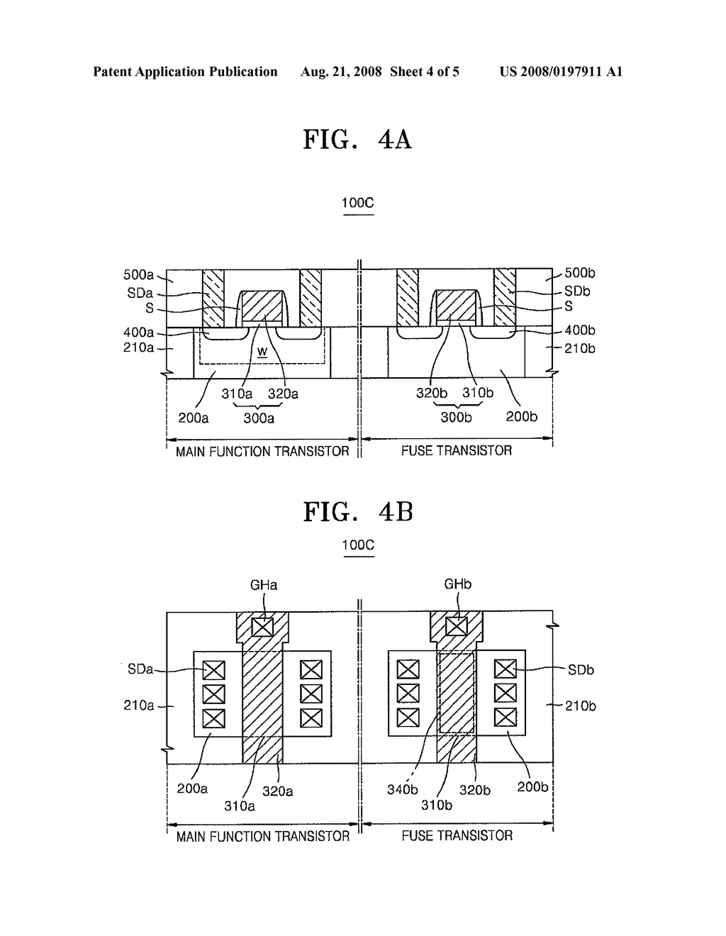 CIRCUIT WITH FUSE/ANTI-FUSE TRANSISTOR WITH SELECTIVELY DAMAGED GATE INSULATING LAYER - diagram, schematic, and image 05