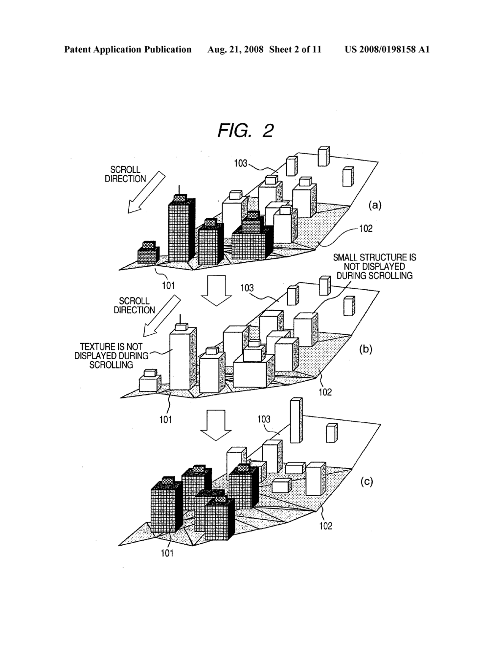 3D map display system, 3D map display method and display program - diagram, schematic, and image 03