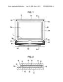 Electro-optical device, method for production of electro-optical device, and electronic apparatus diagram and image