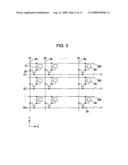 Electro-optical device, method for production of electro-optical device, and electronic apparatus diagram and image