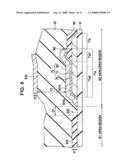 Electro-optical device, method for production of electro-optical device, and electronic apparatus diagram and image