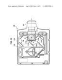 Electro-optical device, method for production of electro-optical device, and electronic apparatus diagram and image