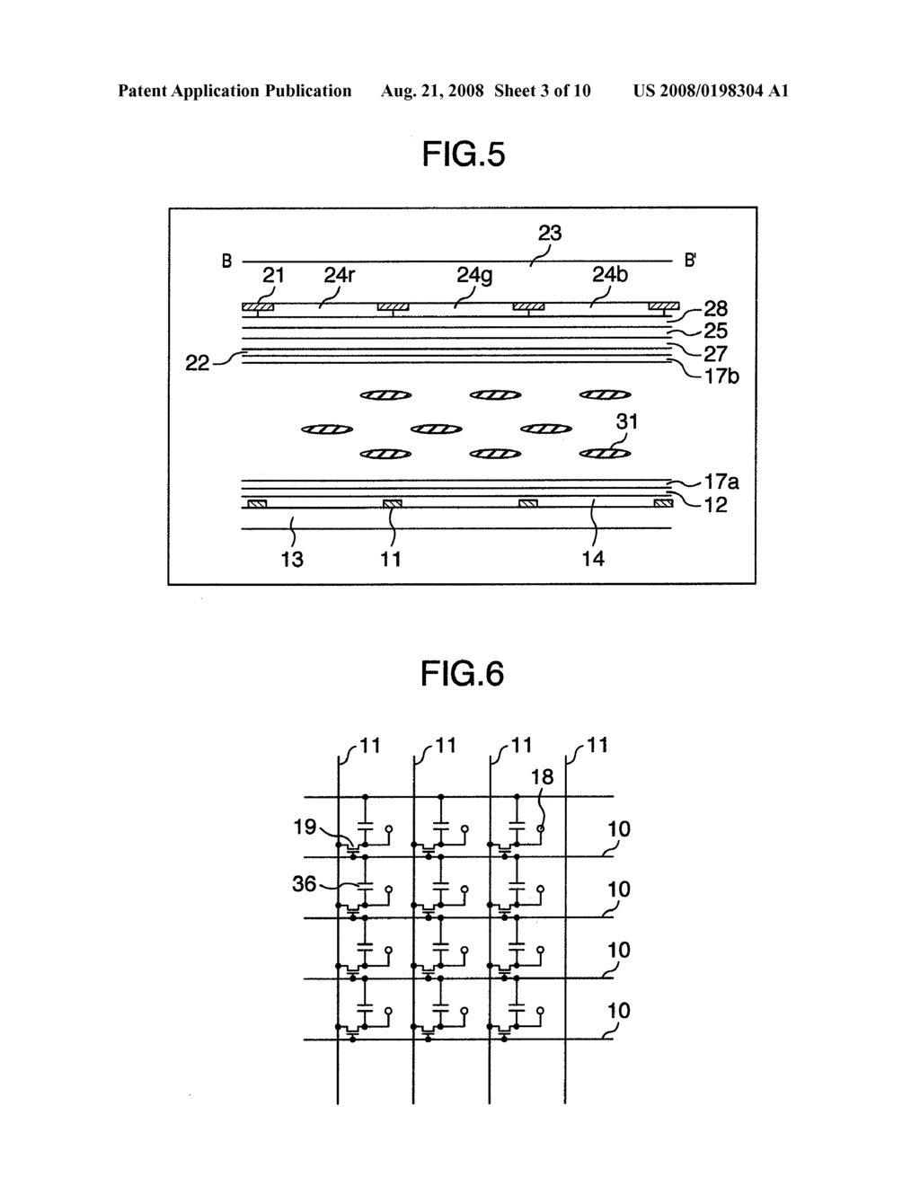 LIQUID CRYSTAL DISPLAYING DEVICE - diagram, schematic, and image 04