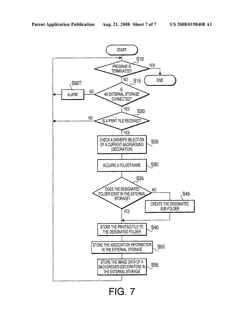 Method of Controlling Computer and Printer for Printing System Capable of Executing Direct Printing - diagram, schematic, and image 08