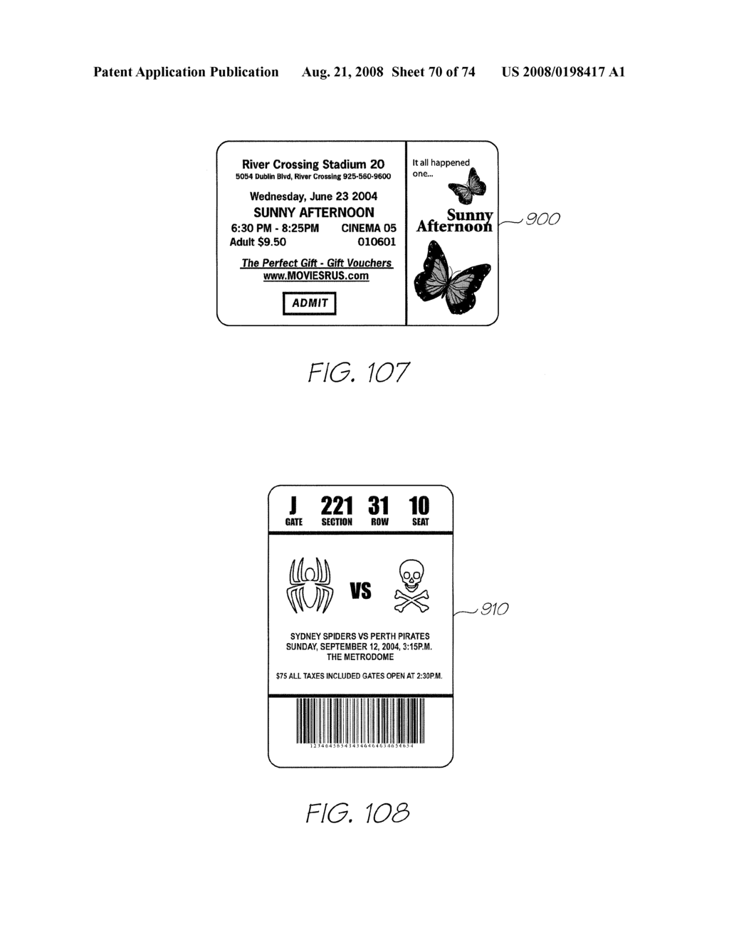 PRINT MEDIUM HAVING LINEAR AND TWO-DIMENSIONAL CODED DATA - diagram, schematic, and image 71