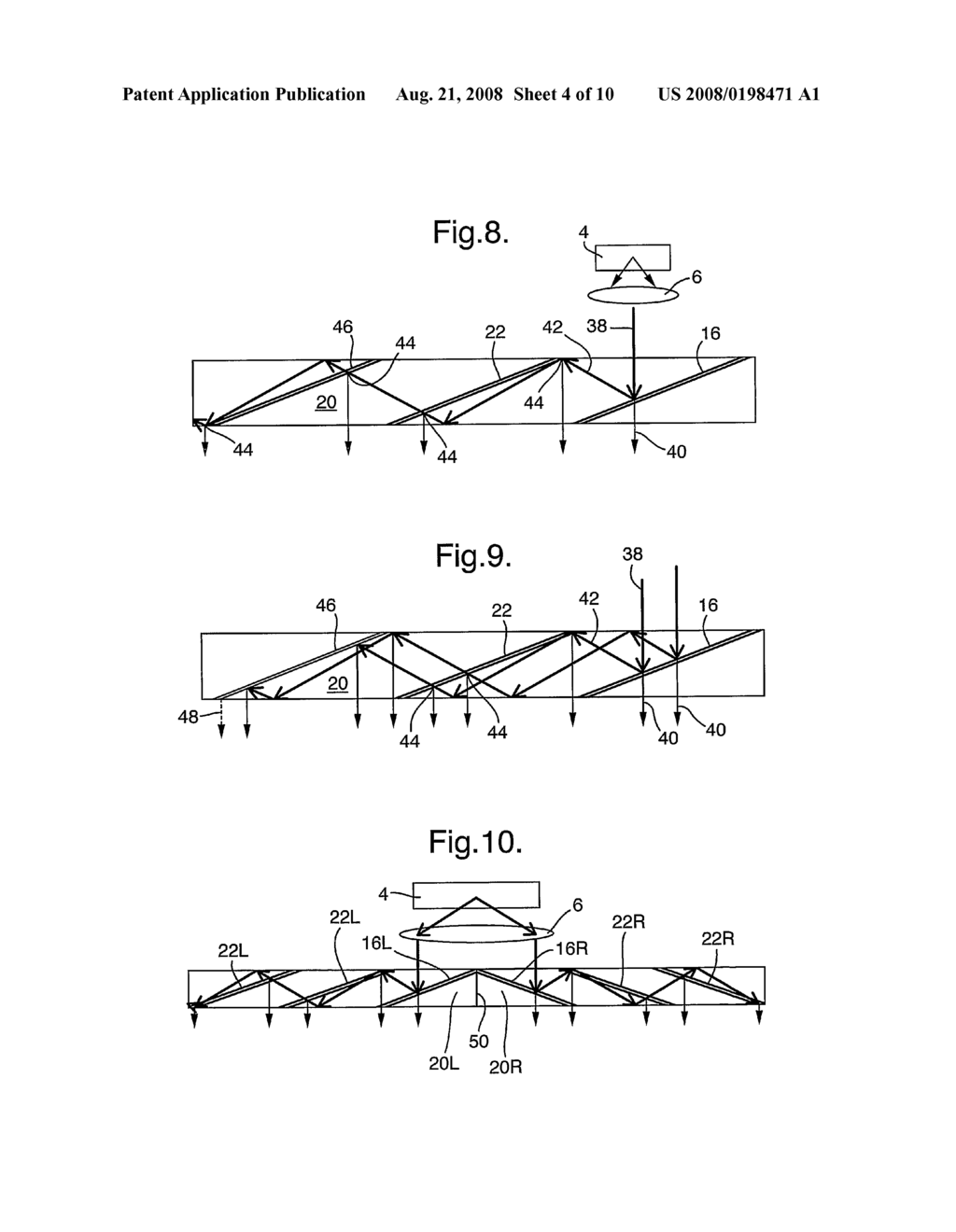 Substrate-Guided Optical Device with Wide Aperture - diagram, schematic, and image 05