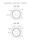Storage apparatus, storage control circuit, and head-position-displacement measuring method diagram and image