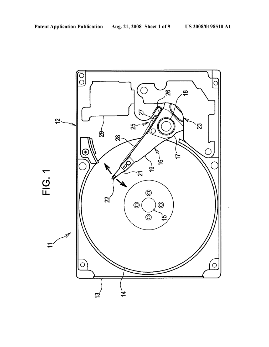 HEAD SLIDER AND STORAGE MEDIUM DRIVE - diagram, schematic, and image 02