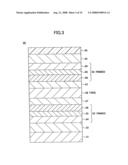 Magnetoresistive device, magnetic head, magnetic storage apparatus, and magnetic memory diagram and image