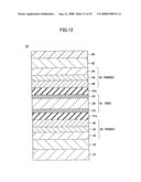 Magnetoresistive device, magnetic head, magnetic storage apparatus, and magnetic memory diagram and image