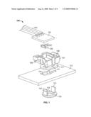 PANEL MOUNT LIGHT EMITTING ELEMENT ASSEMBLY diagram and image