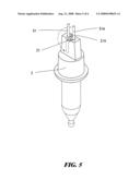 Socket & cap of Christmas light strings diagram and image