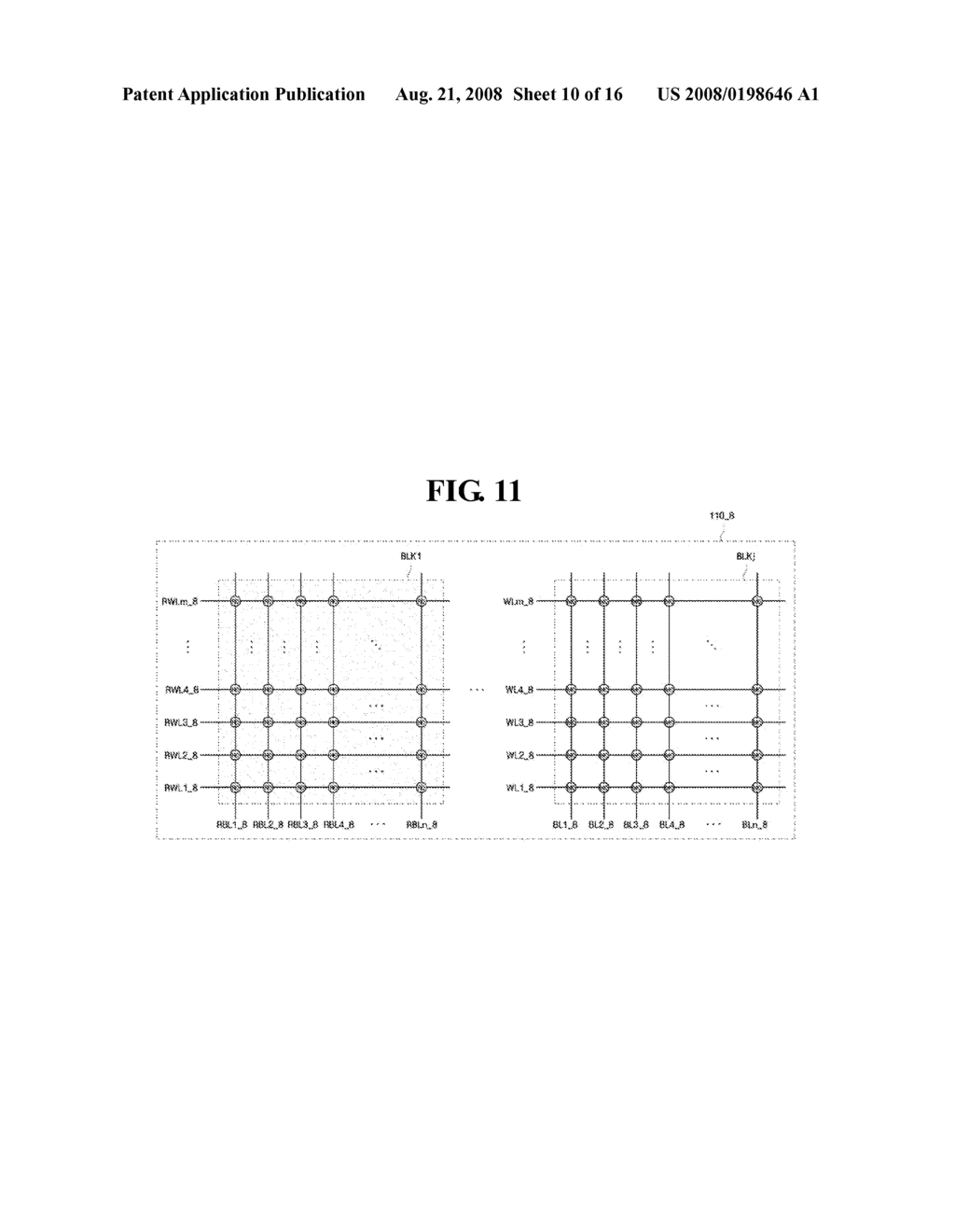 NONVOLATILE MEMORY DEVICE USING RESISTANCE MATERIAL - diagram, schematic, and image 11