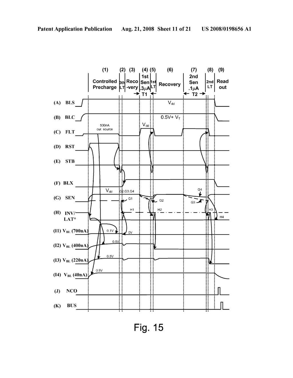 TIME-DEPENDENT COMPENSATION CURRENTS IN NON-VOLATILE MEMORY READ OPERATIONS - diagram, schematic, and image 12