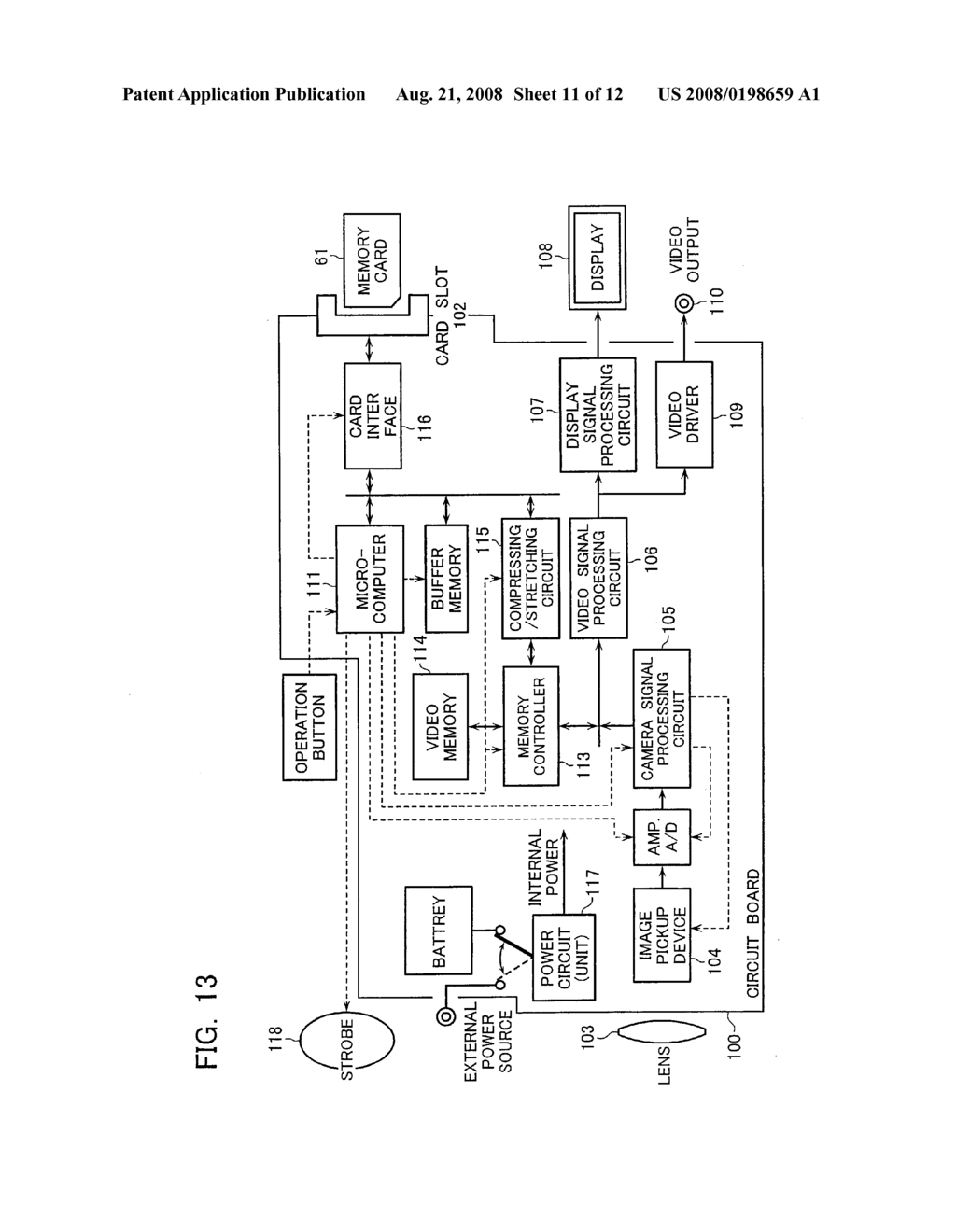 SEMICONDUCTOR MEMORY DEVICE - diagram, schematic, and image 12