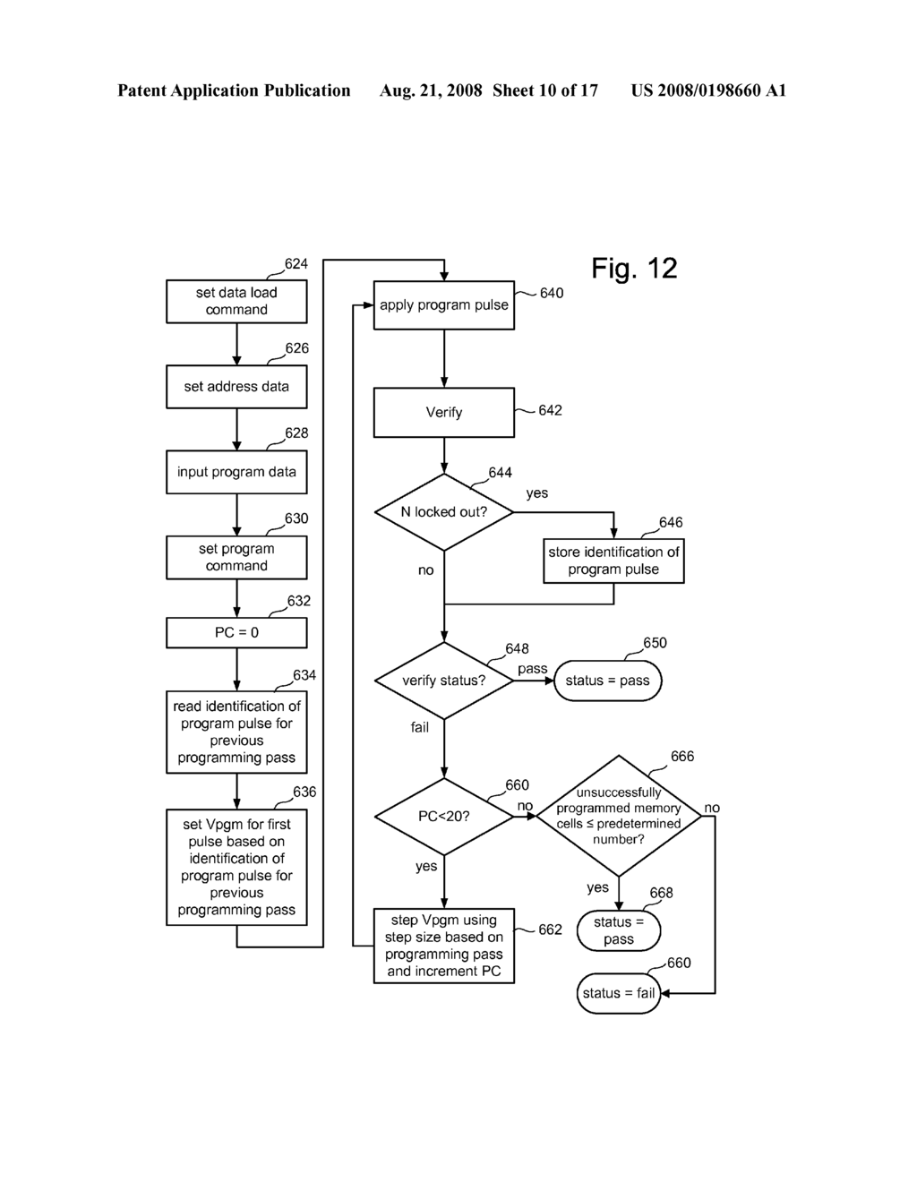 MULTIPLE PASS WRITE SEQUENCE FOR NON-VOLATILE STORAGE - diagram, schematic, and image 11