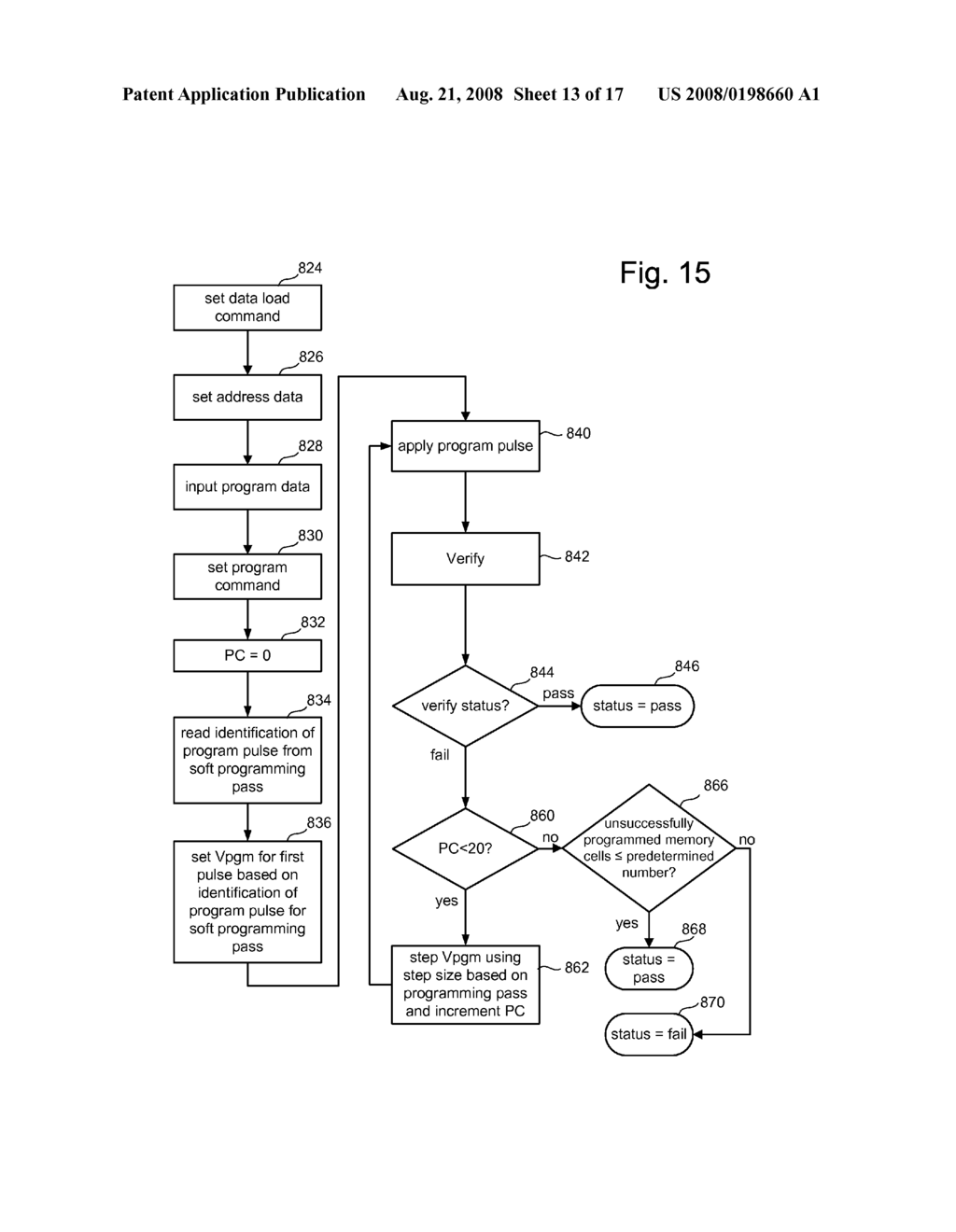 MULTIPLE PASS WRITE SEQUENCE FOR NON-VOLATILE STORAGE - diagram, schematic, and image 14