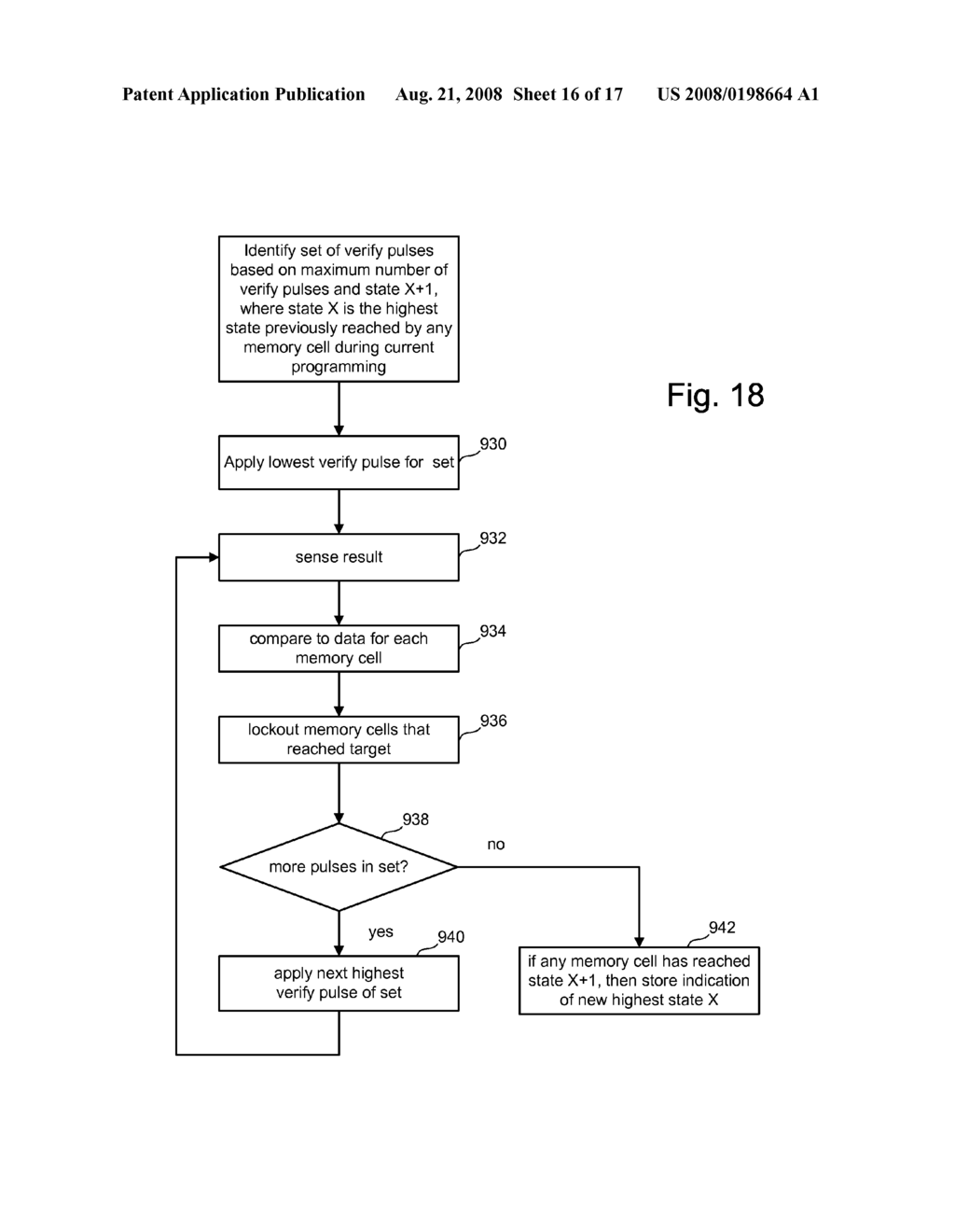 NON-VOLATILE STORAGE APPARATUS WITH MULTIPLE PASS WRITE SEQUENCE - diagram, schematic, and image 17