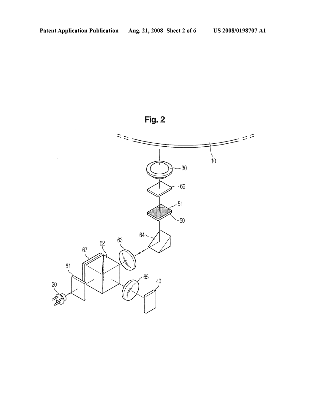 OPTICAL PICK-UP AND DISC APPARATUS HAVING THE SAME - diagram, schematic, and image 03