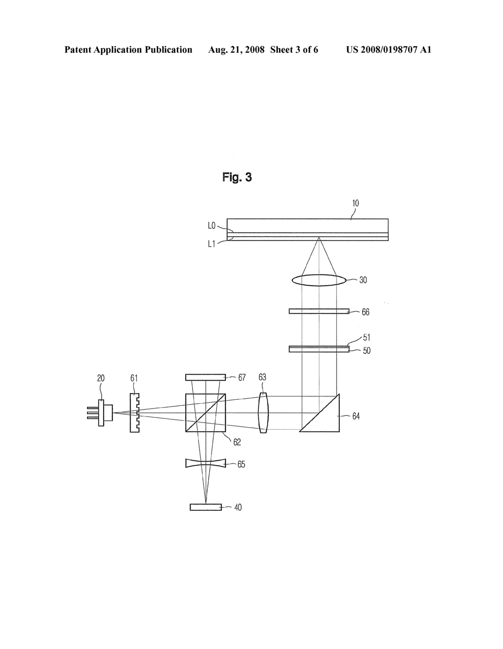 OPTICAL PICK-UP AND DISC APPARATUS HAVING THE SAME - diagram, schematic, and image 04