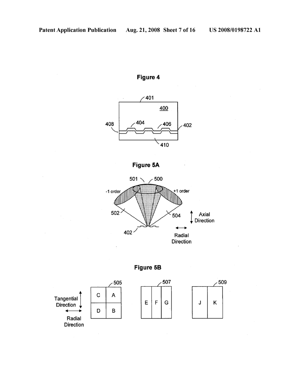 Optical Recording Using Secondary Tracking Method - diagram, schematic, and image 08