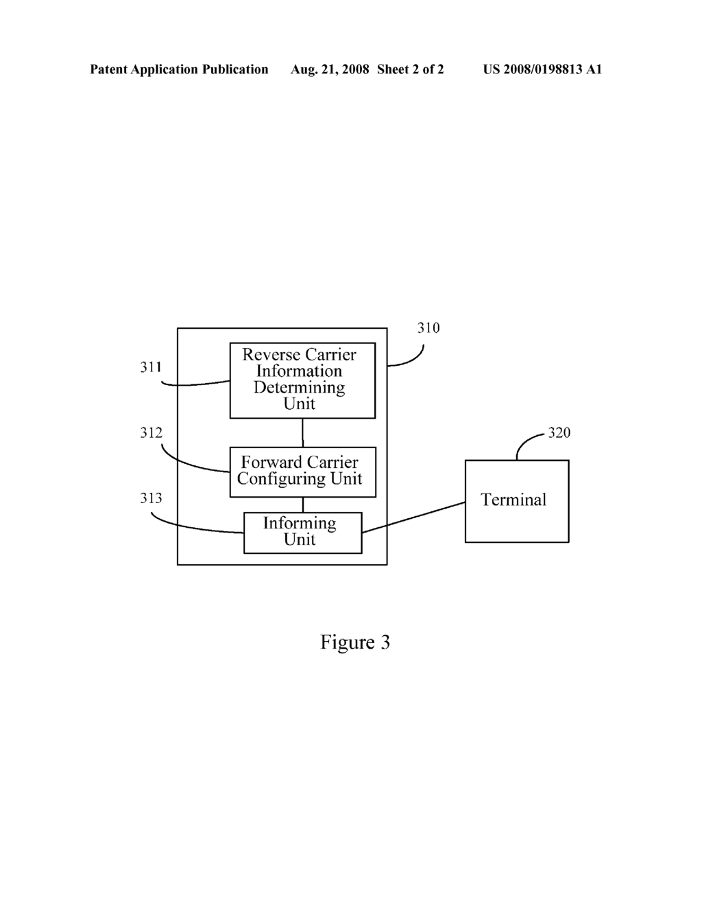 Multicarrier Communication System, and Method and Device for Configuring Carrier Channel - diagram, schematic, and image 03