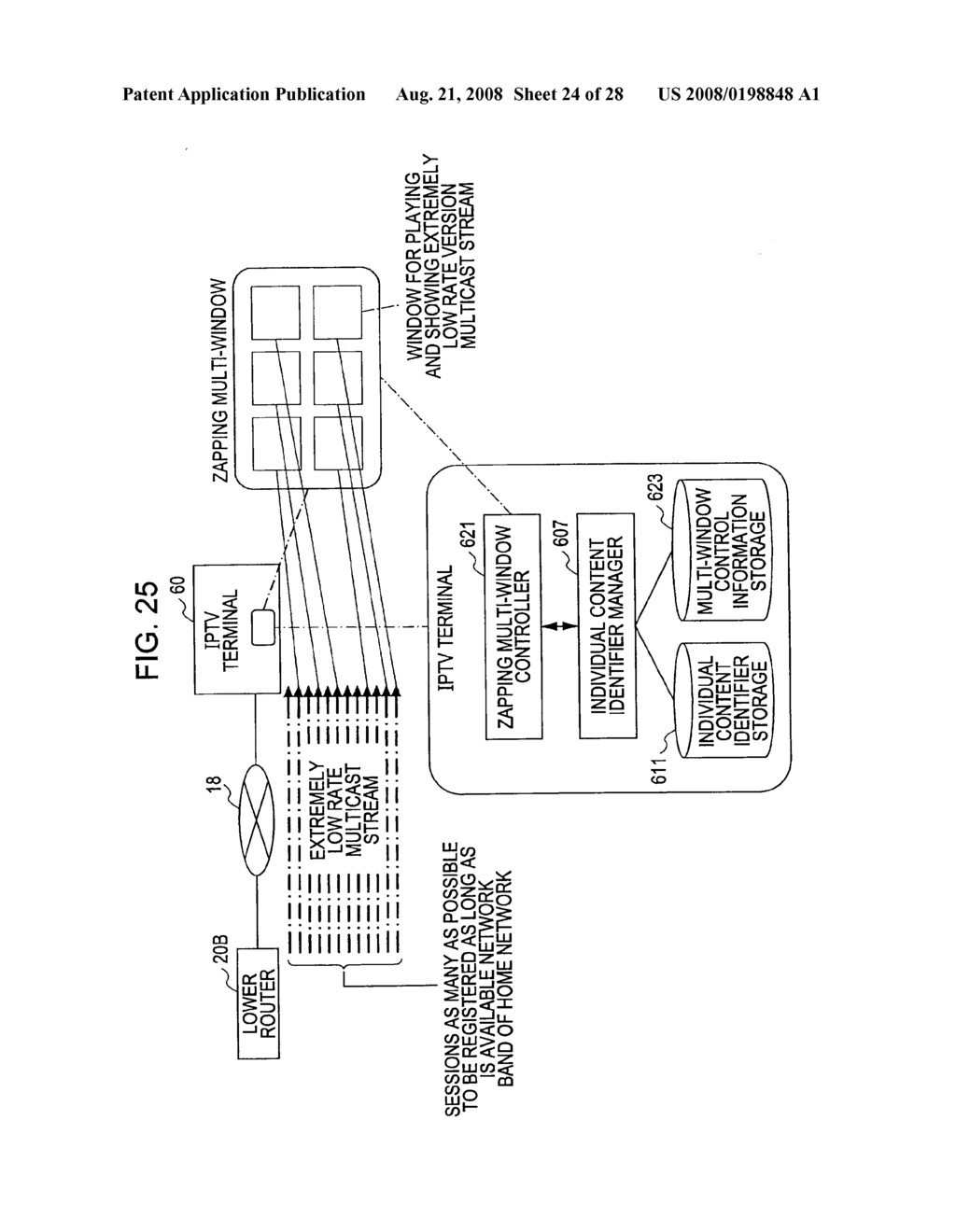 MULTICASTING SYSTEM AND MULTICASTING METHOD - diagram, schematic, and image 25