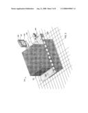 High throughput baggage inspection system diagram and image