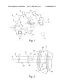 Small dental X-ray apparatus and method for positioning an X-ray emitter diagram and image