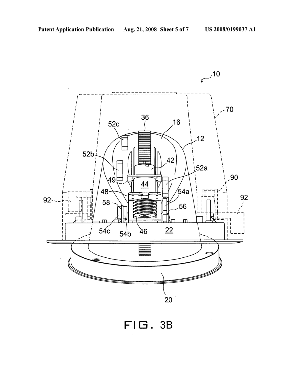 Automatic tilt speaker - diagram, schematic, and image 06