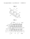 LINEAR GUIDE APPARATUS AND ROLLING ELEMENTS ACCOMMODATION BELT diagram and image