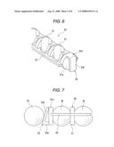 LINEAR GUIDE APPARATUS AND ROLLING ELEMENTS ACCOMMODATION BELT diagram and image