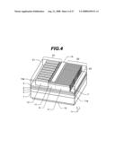 Optical device having diffraction gratings coupling guided wave, and its manufacture method diagram and image