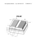 Optical device having diffraction gratings coupling guided wave, and its manufacture method diagram and image