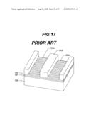 Optical device having diffraction gratings coupling guided wave, and its manufacture method diagram and image