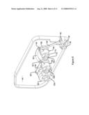 Removably Mountable Frame For An Image Processsing Apparatus, A Removably Mountable Adaptor For An Image Processing Apparatus And Cartridges For Use With A Removably Frame And Removably Mountable Adaptor diagram and image