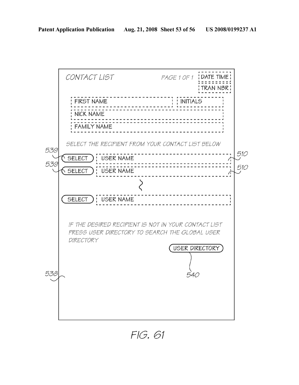 SYSTEM FOR ENABLING USER INTERACTION WITH COMPUTER SOFTWARE - diagram, schematic, and image 54