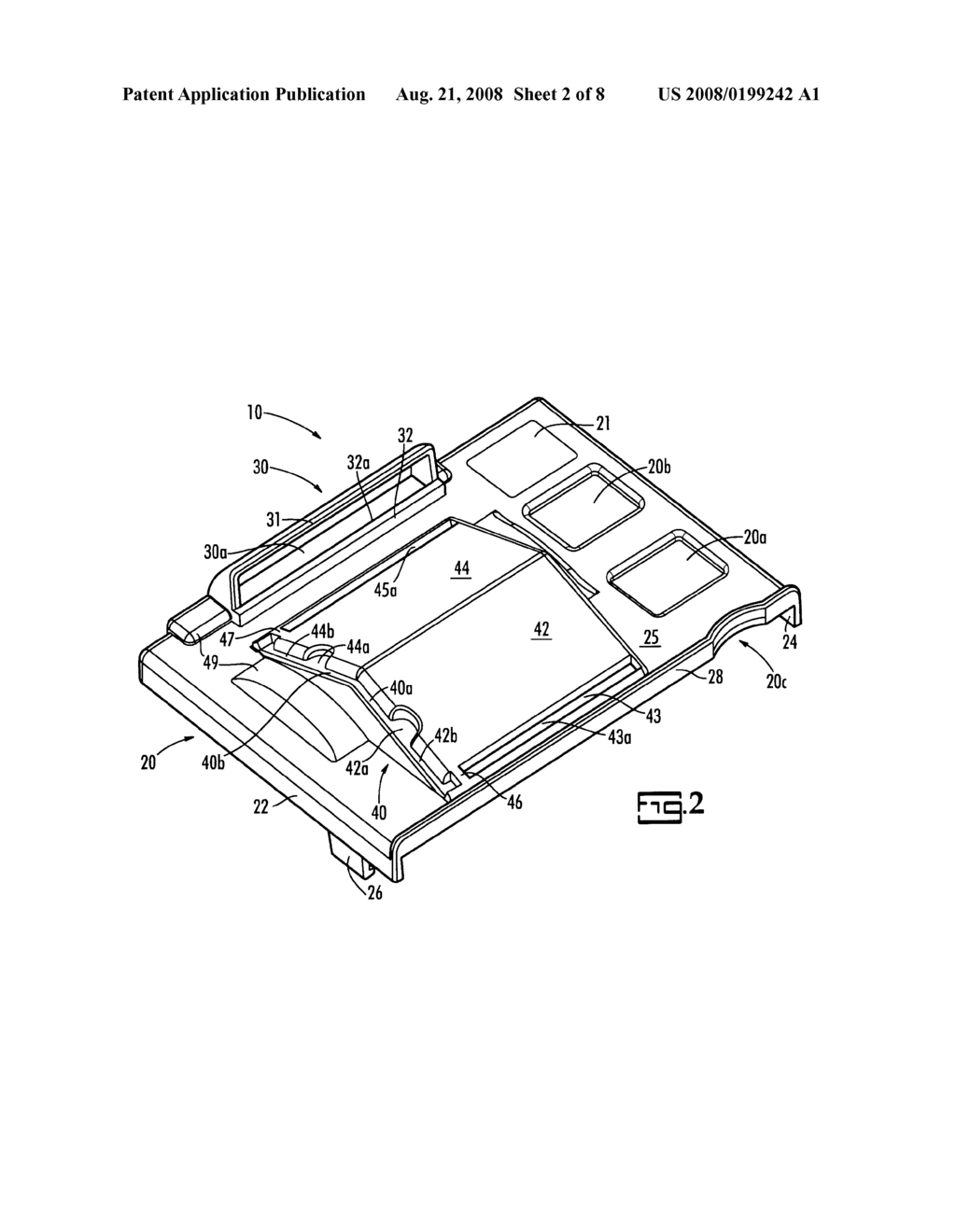 Printer Protective Cover with Integrated Message Display - diagram, schematic, and image 03