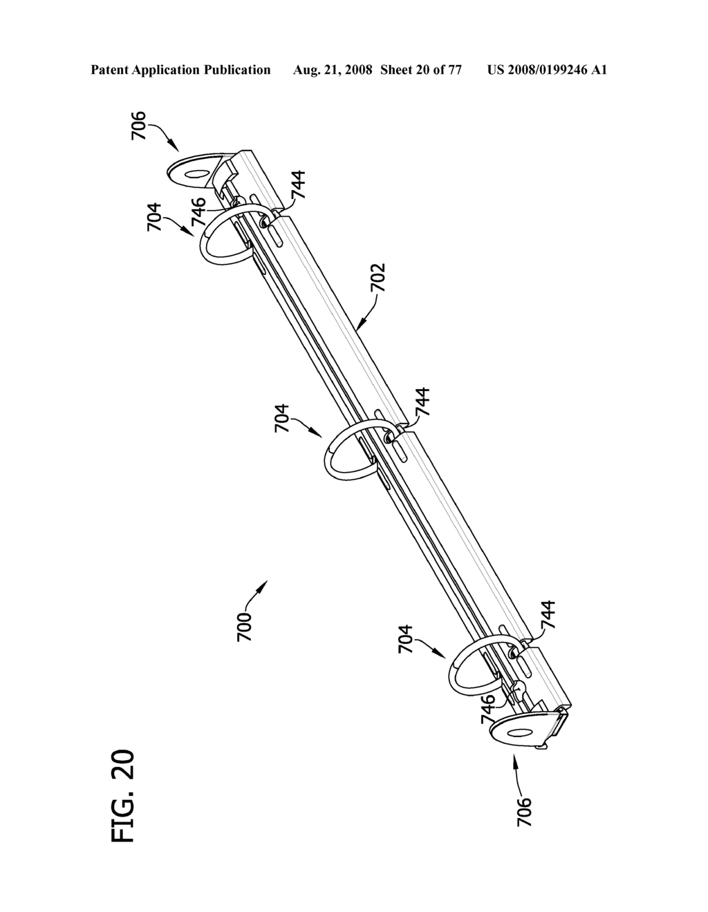 Ring Binder Mechanism having Plastic Housing - diagram, schematic, and image 21