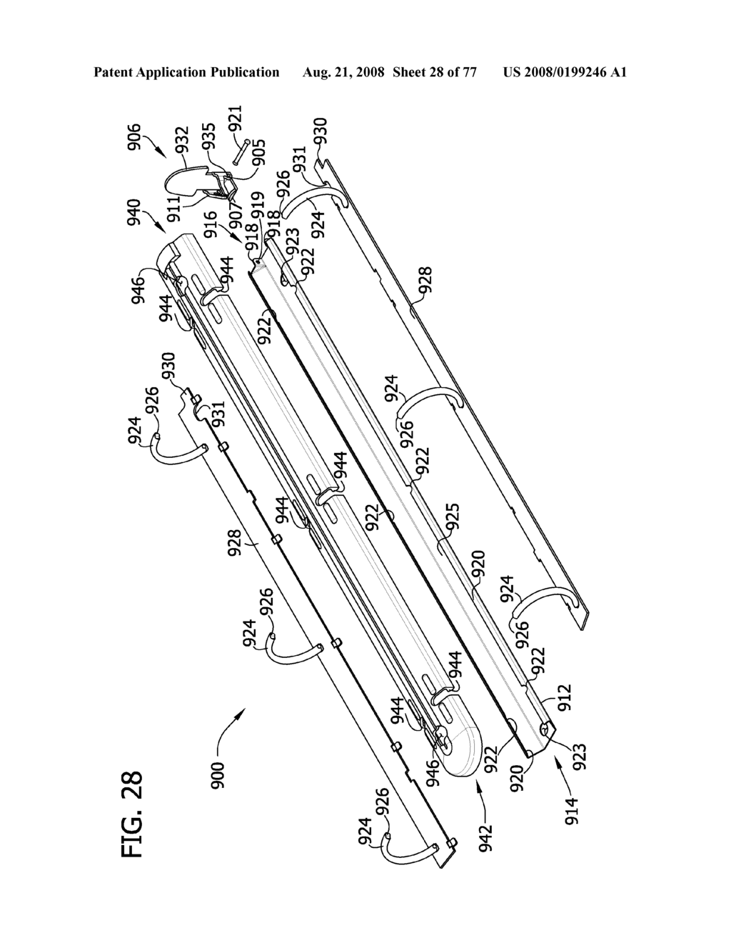 Ring Binder Mechanism having Plastic Housing - diagram, schematic, and image 29