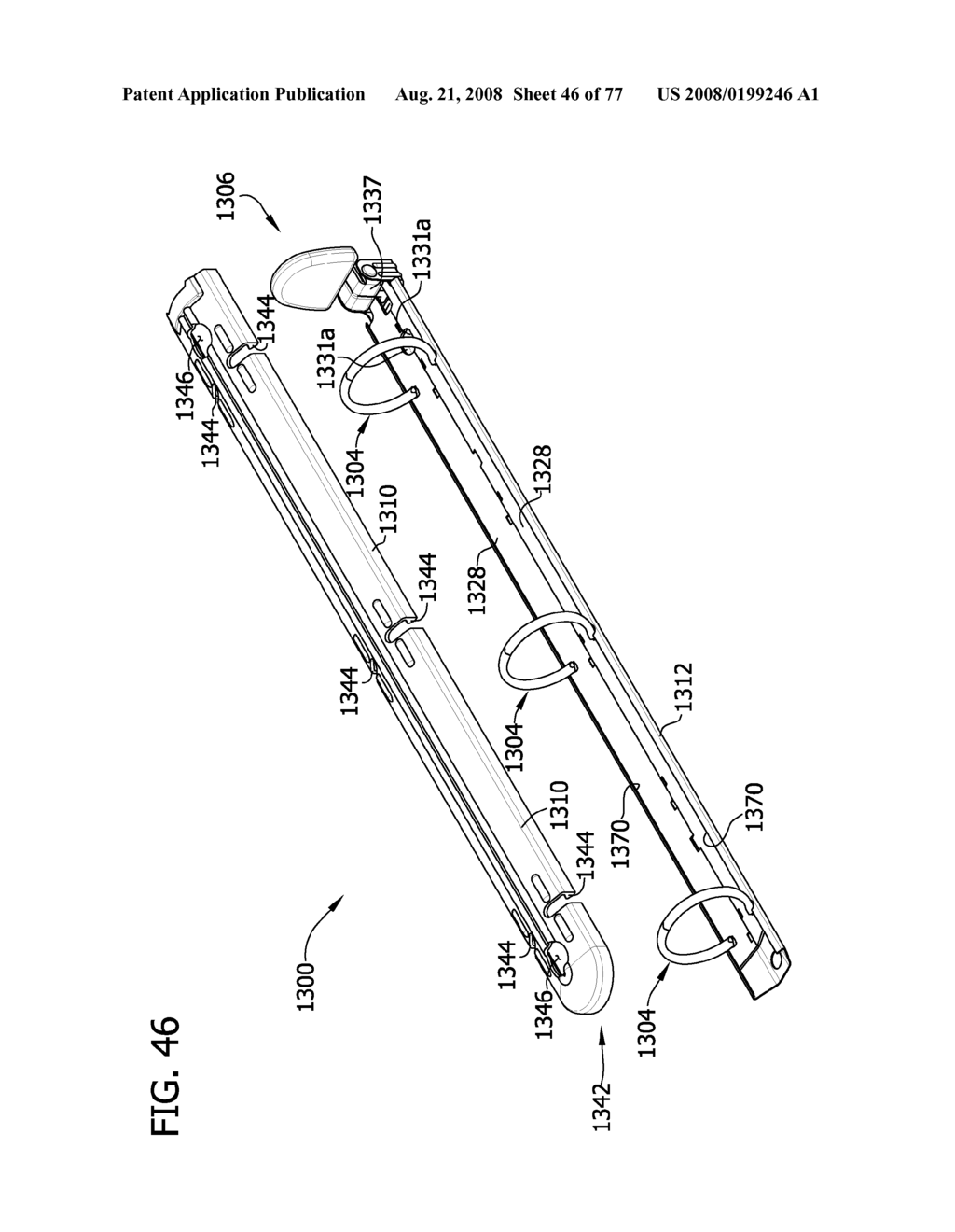 Ring Binder Mechanism having Plastic Housing - diagram, schematic, and image 47