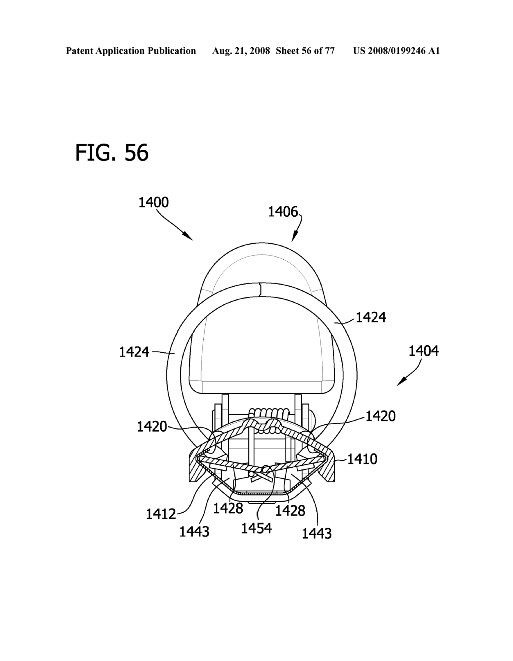 Ring Binder Mechanism having Plastic Housing - diagram, schematic, and image 57