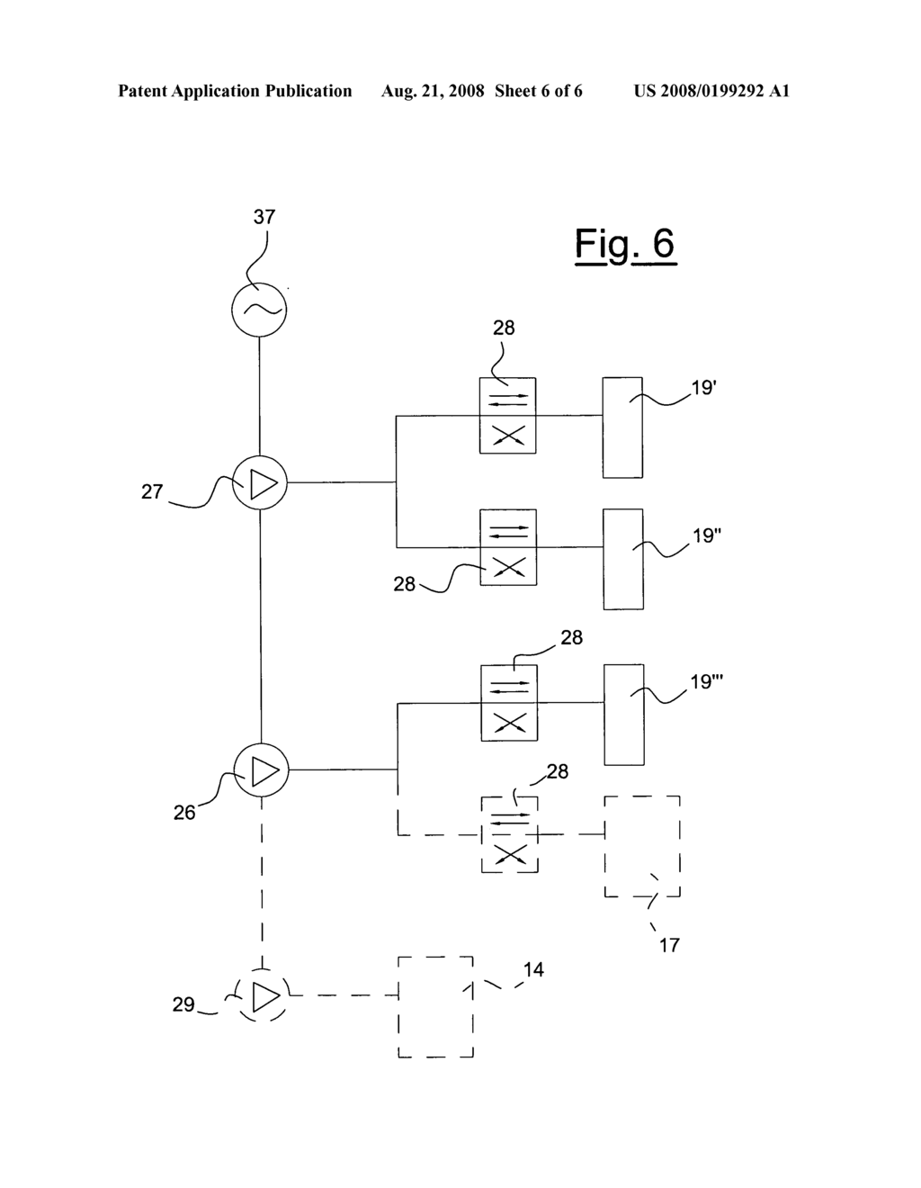 Automated guided vehicle with an improved mutiple-pallet lifting group - diagram, schematic, and image 07